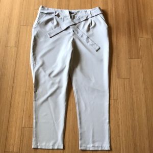 Boohoo Tie Front Trousers